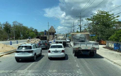 CARRETERA FEDERAL 307 | Exhortan a transitar con precaución en tramo Playa del Carmen –Tulum