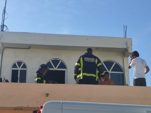 Flamazo por fuga de gas LP ocasiona quemaduras a una mujer en Puerto Aventuras