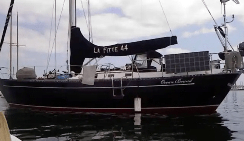 Realizan búsqueda de tres marinos estadounidenses desaparecidos en Sinaloa. Foto de Twitter @USCGNorCal