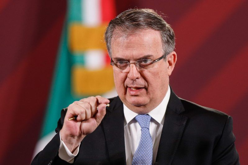 Ebrard señala a México como "principal aliado" de EE.UU. contra el fentanilo. Foto de EFE