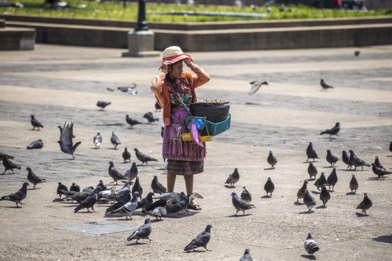 En Centroamérica nueve millones de personas necesitan ayuda humanitaria. Foto de EFE
