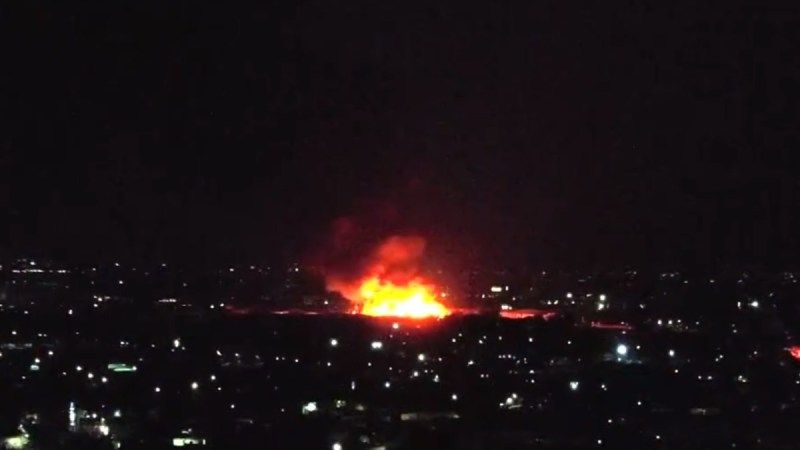 Incendio en la Central de Abasto de la CDMX