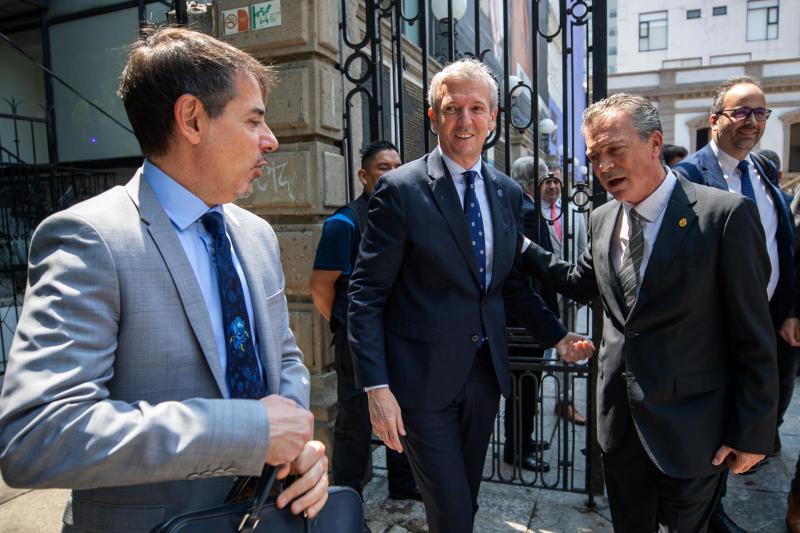 Alfonso Rueda Xunta de Galicia empresarios mexicanos