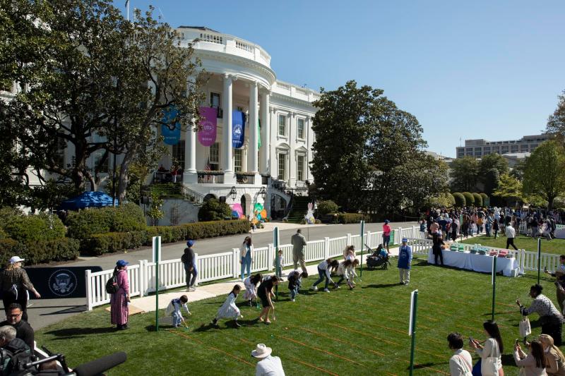 Los Biden buscan huevos de Pascua en la Casa Blanca con decenas de niños - e528d9dfc90227c6dae3ed04f74935fb6d65c569w-1024x683