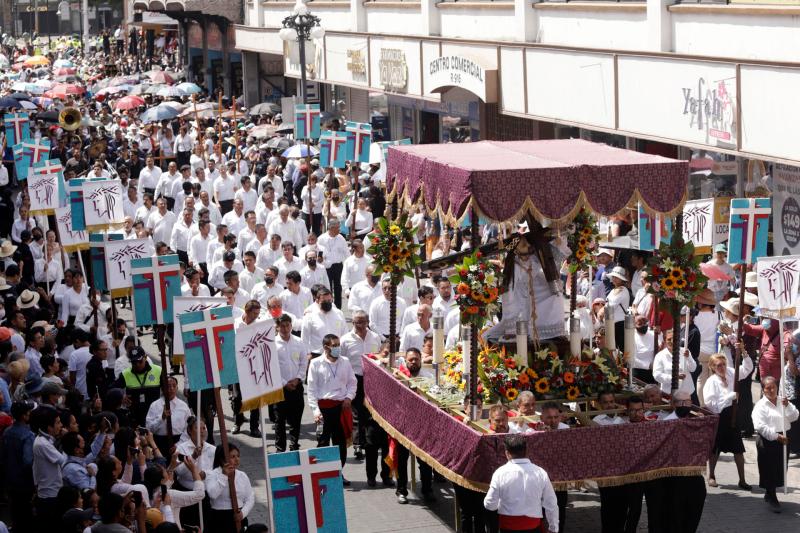 Puebla Procesión del Silencio Semana Santa