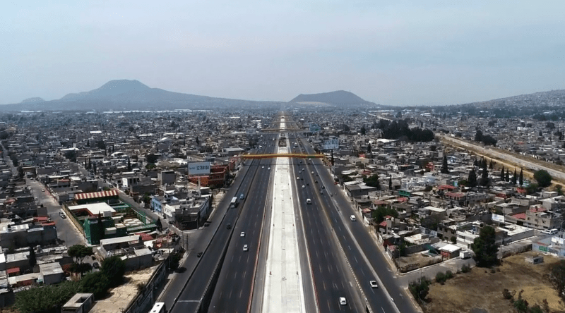 Realizarán obras en la autopista México-Puebla a partir del 3 de abril. Foto tomada de video