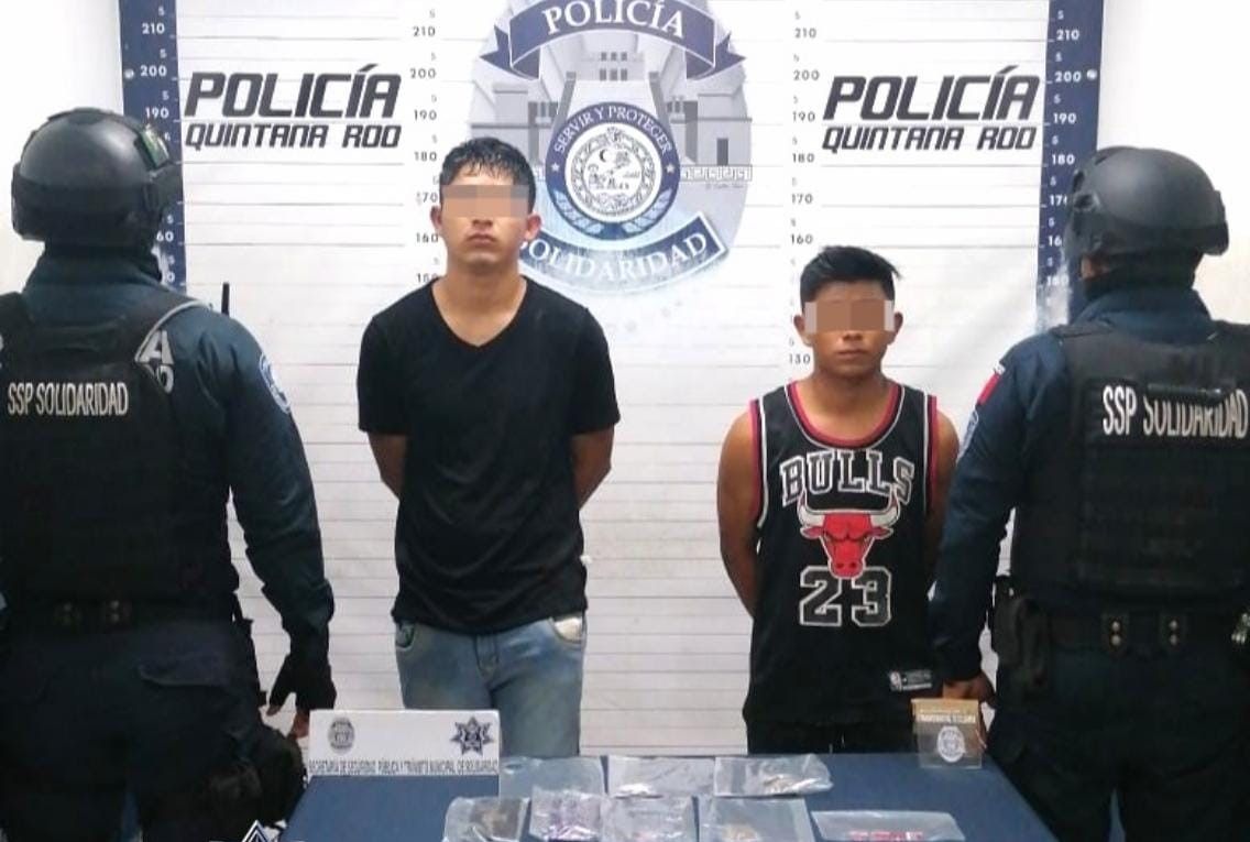 Detienen a dos narcomenudistas en La Guadalupana