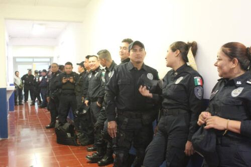 Aplican exámenes de antidoping a 440 policías de Othón P. Blanco
