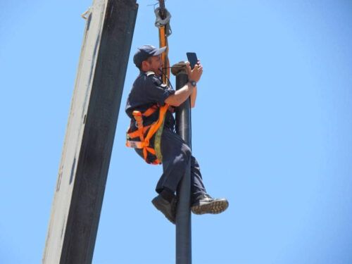 Se cae bandera de México en la conmemoración por la batalla de puebla