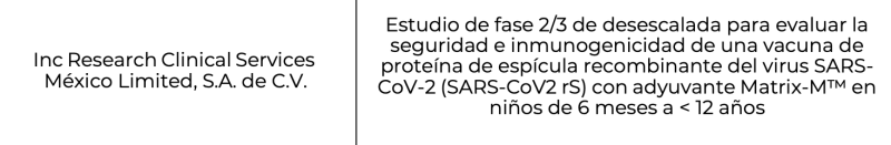 Cofepris autoriza ensayo clínico de vacuna para prevenir COVID-19 en niños - ensayo-clinico-1024x167