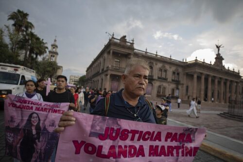 Familiares de Yolanda Martínez, víctima de feminicidio hace un año, exigen justicia en Nuevo León