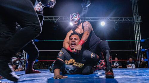 ¡RUDOS, RUDOS, RUDOS! Celebran con éxito espectáculo de Lucha Libre en Tulum