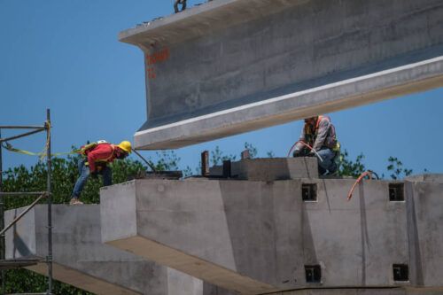 MARA SUPERVISA OBRAS || Puente vehicular Nichupté transformará la imagen de Cancún