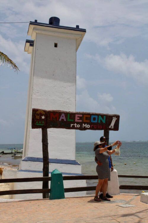 Se reporta nuevamente un buen fin de semana largo en Puerto Morelos