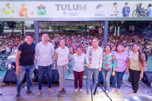 MULTITUDINARIO DÍA DE LAS MADRES EN TULUM; Diego Castañón anuncia concierto gratuito de los Ángeles Azules