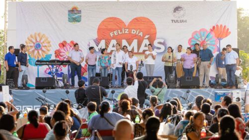 MULTITUDINARIO DÍA DE LAS MADRES EN TULUM; Diego Castañón anuncia concierto gratuito de los Ángeles Azules