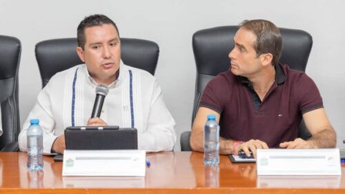 Diego Castañón encabeza firma de convenio con el Tribunal de Justicia Administrativa