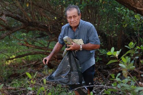 Exitoso Limpiatón en Tortugranja convocado por Atenea Gómez