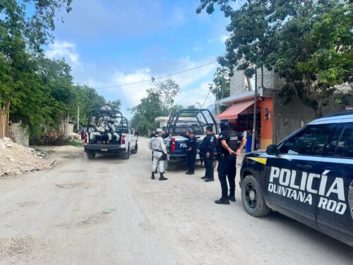 Realizan operativo “Bom” con autoridades federales y municipales en Tulum