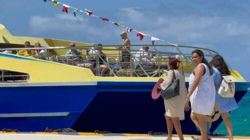 Trasladan a cerca de un millón de viajeros en terminal marítima de Playa del Carmen
