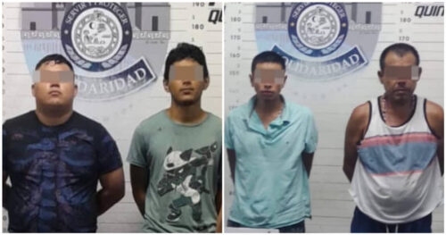 Arrestan a cuatro narcomenudistas, tres chilangos y un veracruzano con 145 dosis de droga