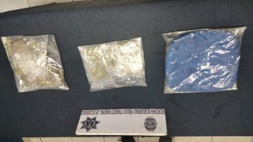 Tabasqueño detenido con drogas en la Colosio de Playa del Carmen