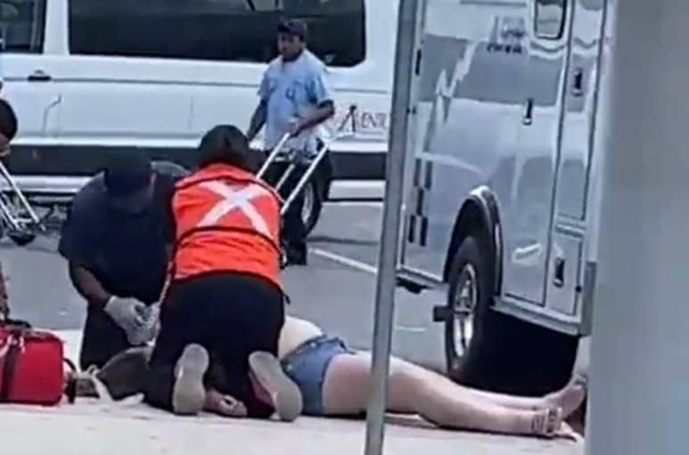 Muere mujer en estacionamiento de aeropuerto de Cancún