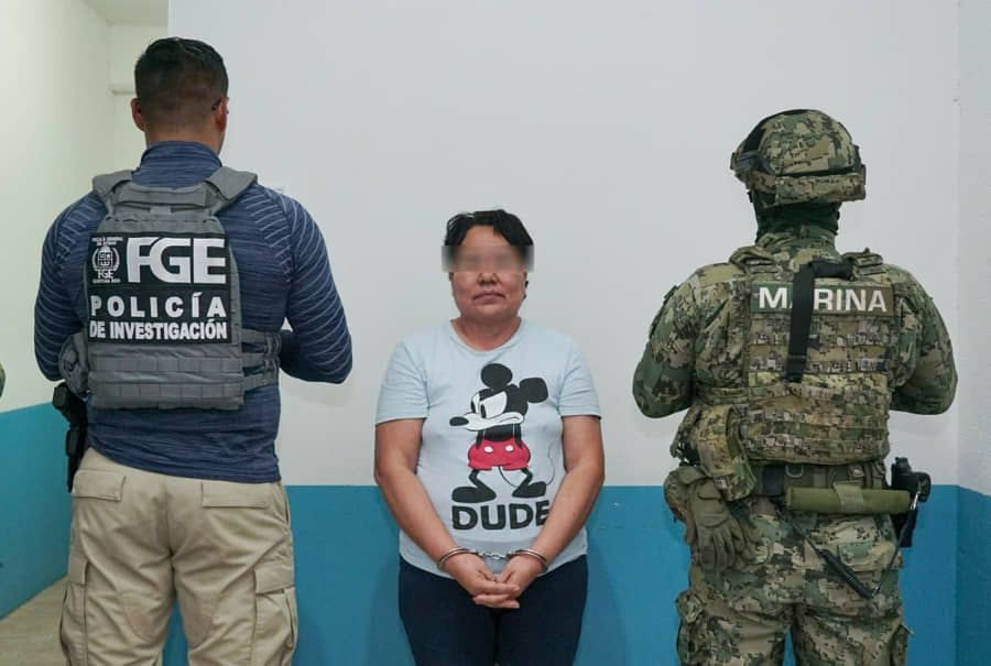 MANDÓ A ASESINAR A 4 PERSONAS || Capturan a Yolanda “N”, líder de un grupo criminal y a su sicario en Campeche