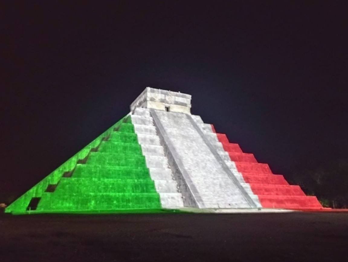El mundo se ilumina con los colores de México El mundo se ilumina con los colores de México
