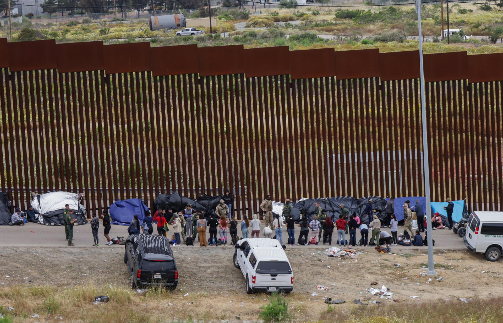 AMLO denuncia presiones en EE.UU. para ampliar el muro fronterizo AMLO denuncia presiones en EE.UU. para ampliar el muro fronterizo