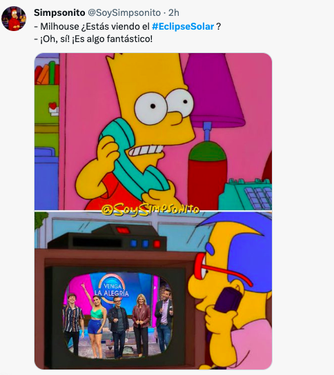 Porque no podían faltar: Los mejores memes que dejó el eclipse solar 2023