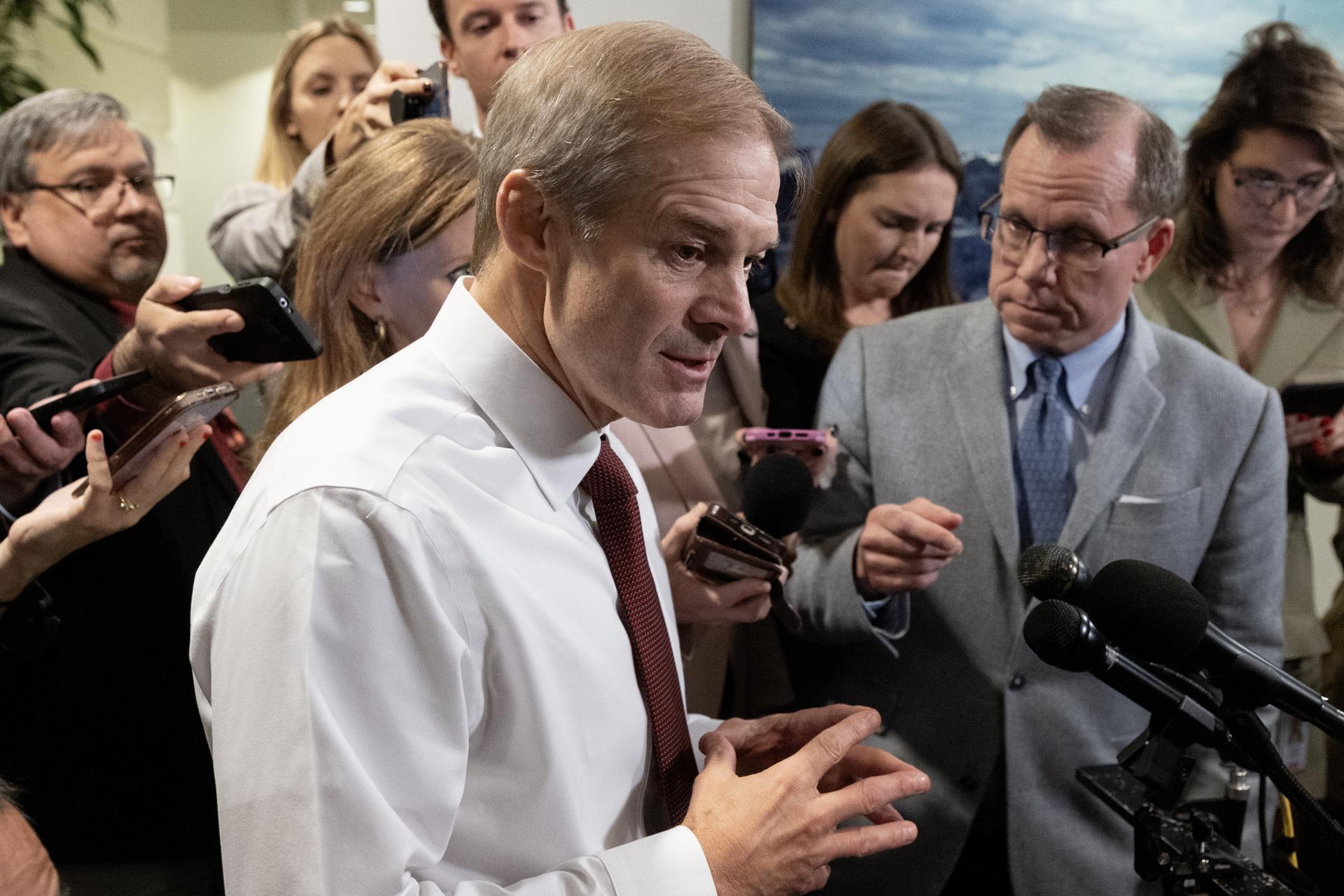 Republicano Jim Jordan fracasa en primera votación para liderar la Cámara Baja de EE.UU.