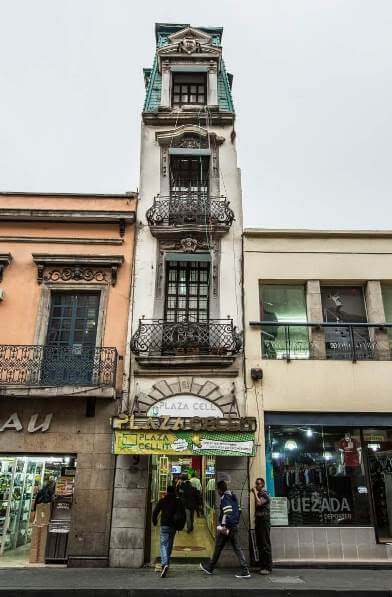 Este es el edificio más estrecho de la CDMX