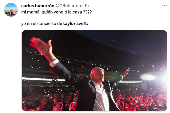 ¡Nos representa! Los mejores memes y reacciones que dejó el anuncio de Taylor Swift en México