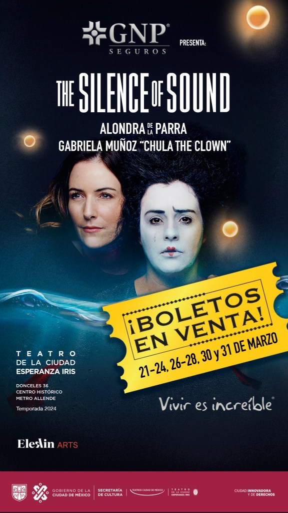 Alondra de la Parra y Gabriela Muñoz (Chula The Clown) volverán a presentar 'The Silence of Sound'