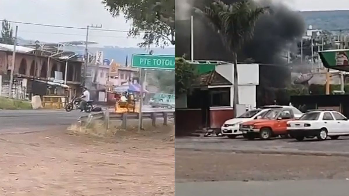Criminales bloquean carreteras en Michoacán Criminales bloquean carreteras en Michoacán