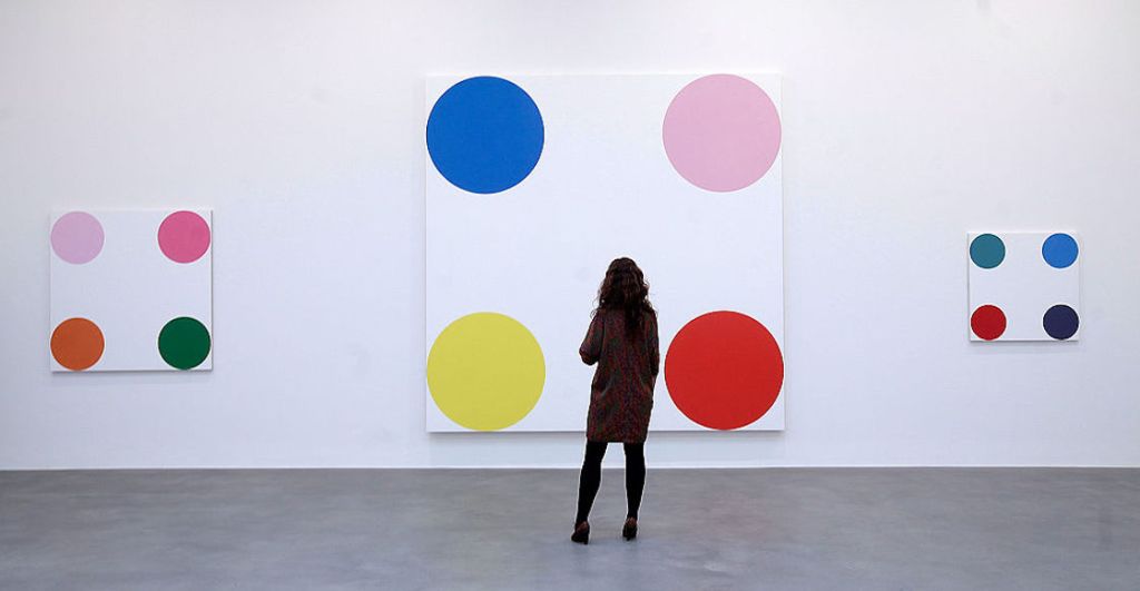 La primera exposición de Damien Hirst