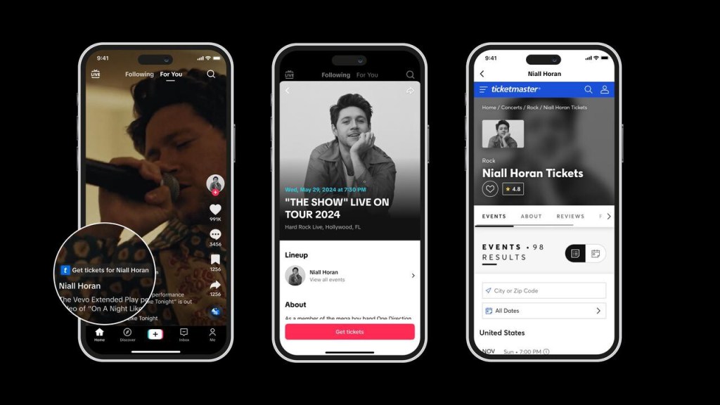 Esta es la nueva función para comprar boletos de Ticketmaster en TikTok