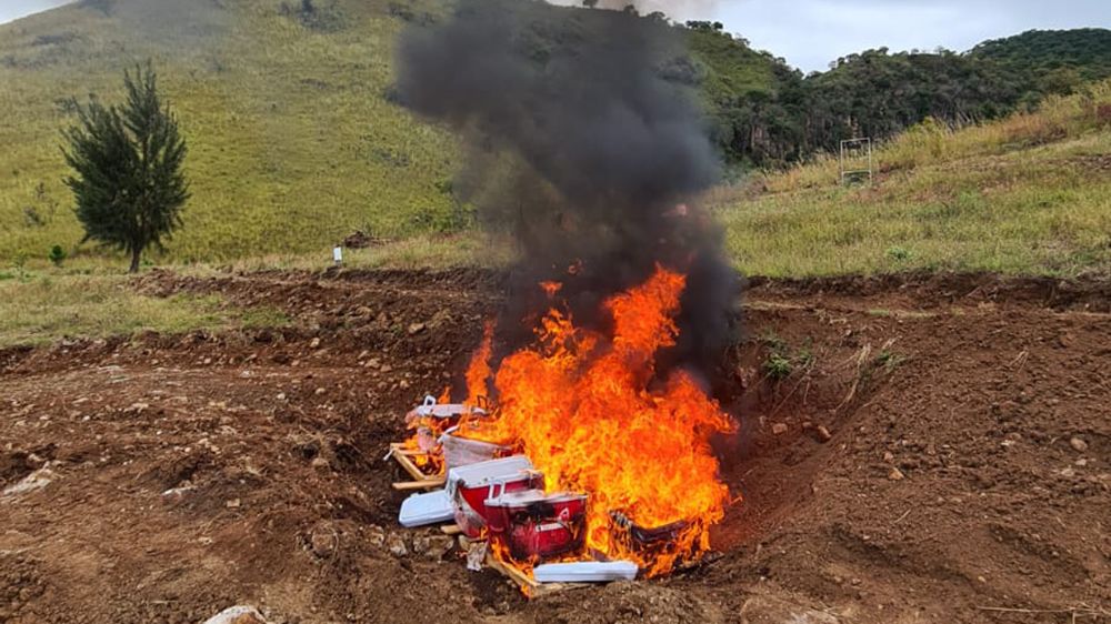 Incineran en Edomex y Nayarit más de 8 toneladas de narcóticos Incineran en Edomex y Nayarit más de 8 toneladas de narcóticos