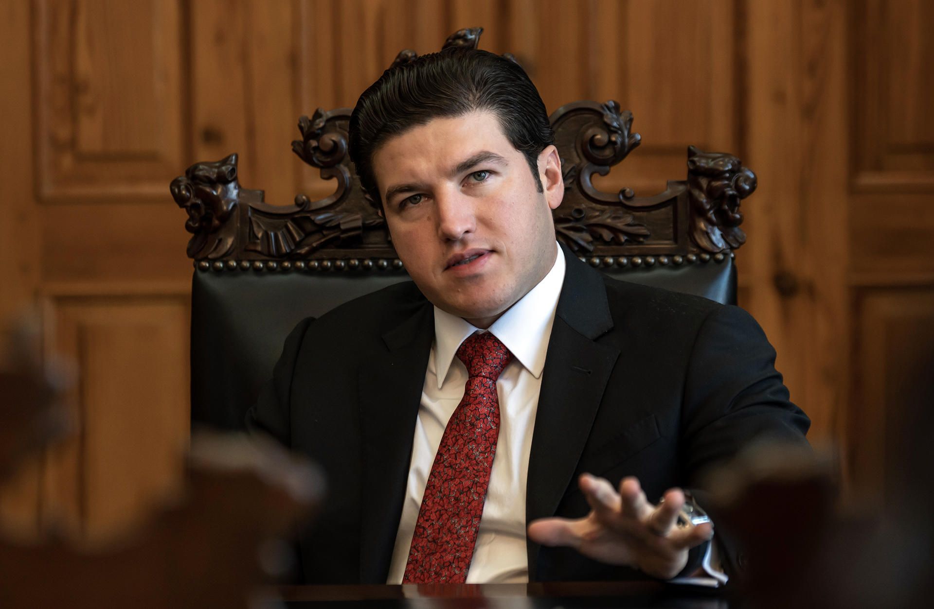 Opositores a Samuel García quieren dar “golpe de Estado” en NL, advierte AMLO Opositores a Samuel García quieren dar “golpe de Estado” en NL, advierte AMLO