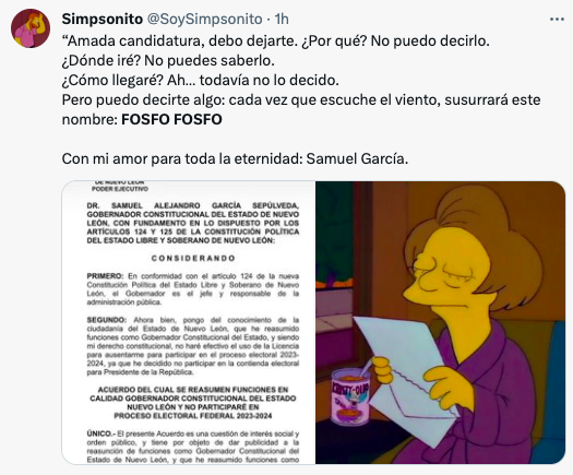 Porque ni la burla perdonan: Los mejores memes que dejó Samuel García con su intento de ir por la Presidencia 