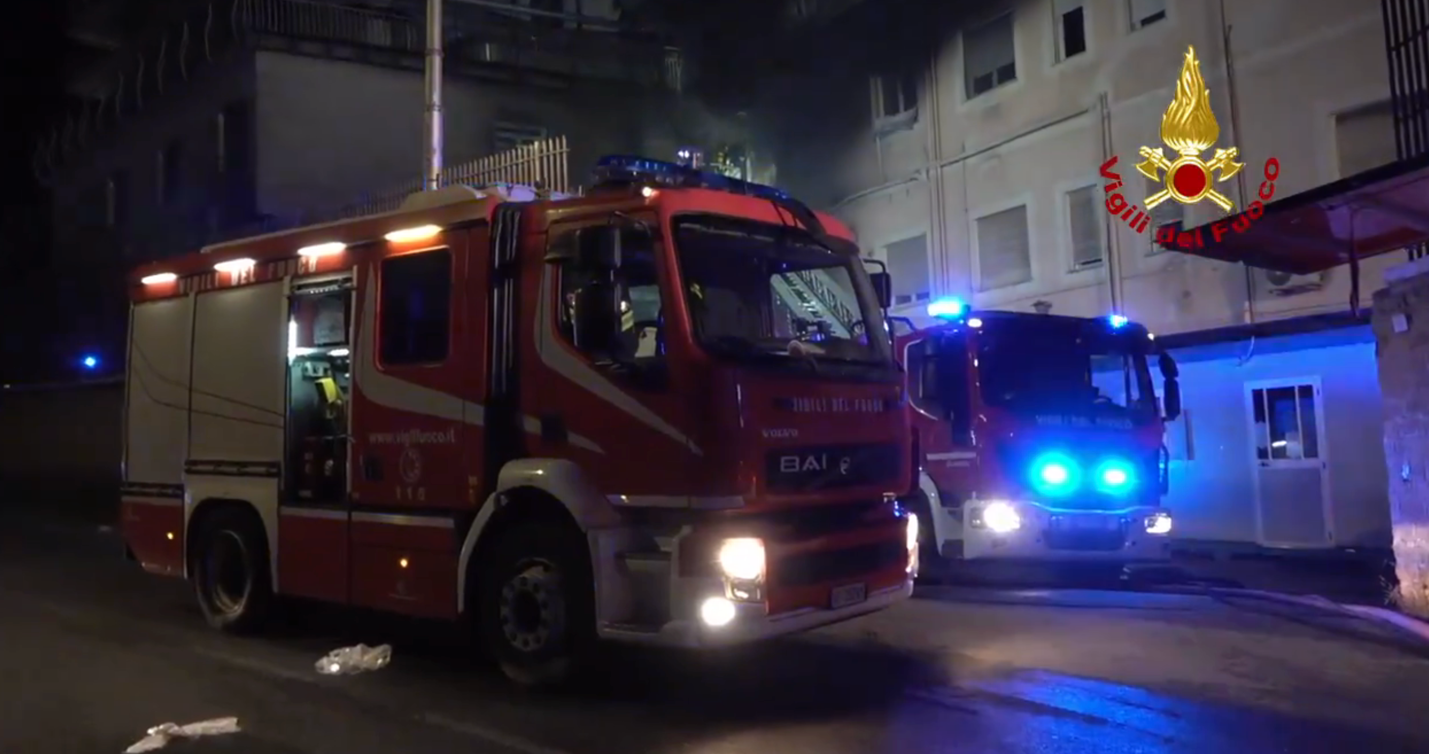 Tres muertos y 200 evacuados en el incendio de un hospital en Tívoli, cerca de Roma