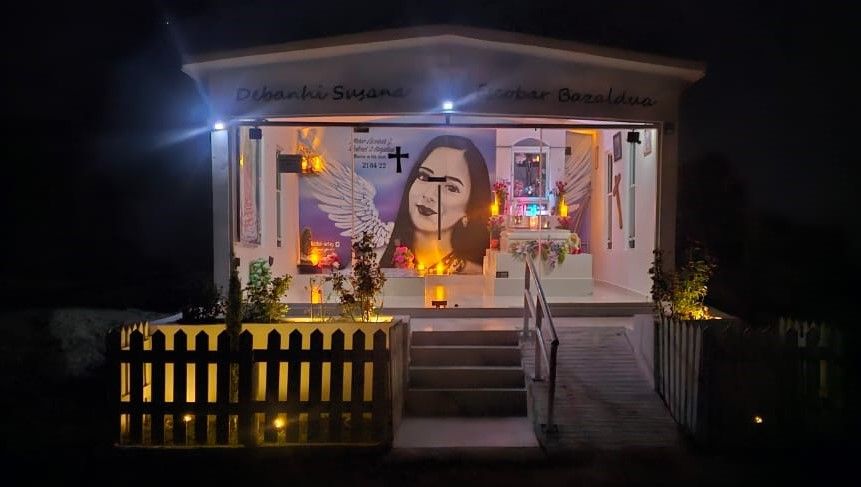 Vandalizan tumba de Debanhi Escobar junto con otras en panteón de Nuevo León Vandalizan tumba de Debanhi Escobar junto con otras en panteón de Nuevo León