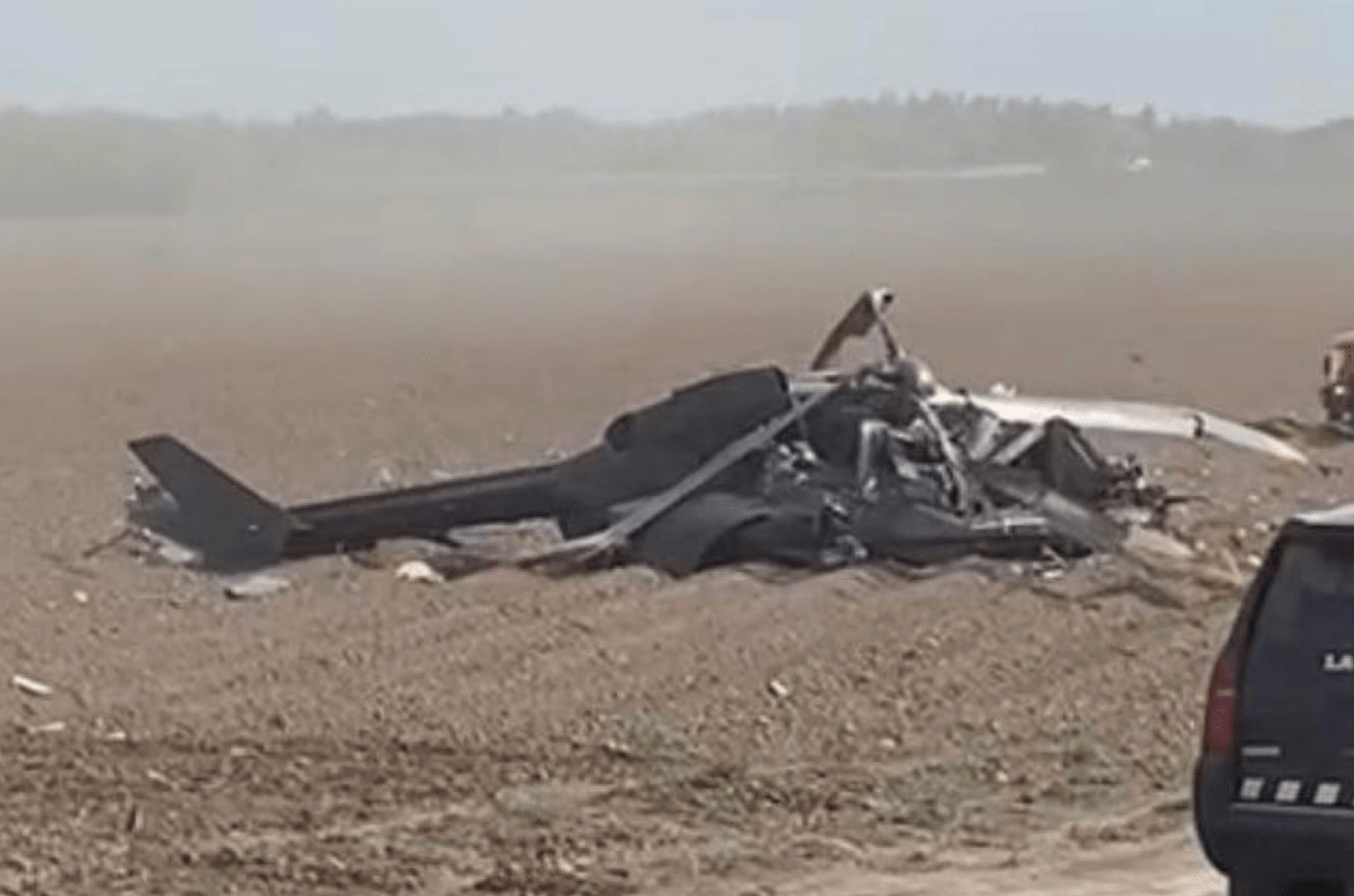 Al menos dos muertos al desplomarse helicóptero de la Guardia Nacional de EE.UU. cerca de la frontera