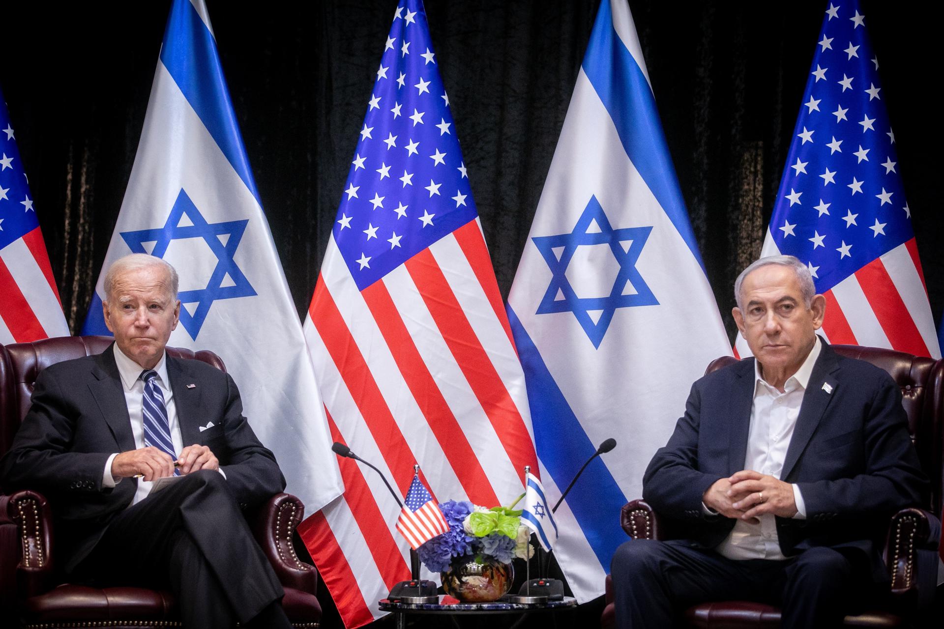Biden y Netanyahu hablan sobre la crisis humanitaria en Gaza y la situación en Rafah Biden y Netanyahu hablan sobre la crisis humanitaria en Gaza y la situación en Rafah