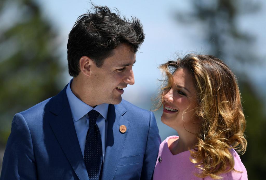 Esposa de Trudeau confiesa que se temió "lo peor" cuando anunciaron su ruptura - justin-trudeau-y-sophie-gregoire-1024x693