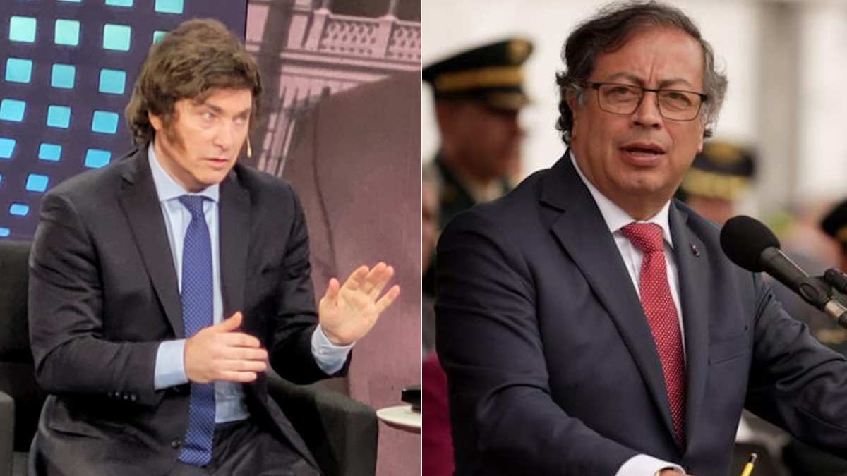 Por ofensas de Milei a Petro, Colombia ordena la expulsión de diplomáticos argentinos