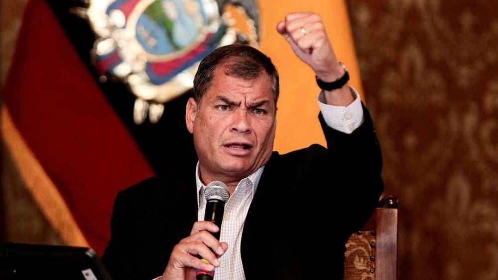“El mundo ya sabe lo que está pasando en Ecuador”: Correa “El mundo ya sabe lo que está pasando en Ecuador”: Correa