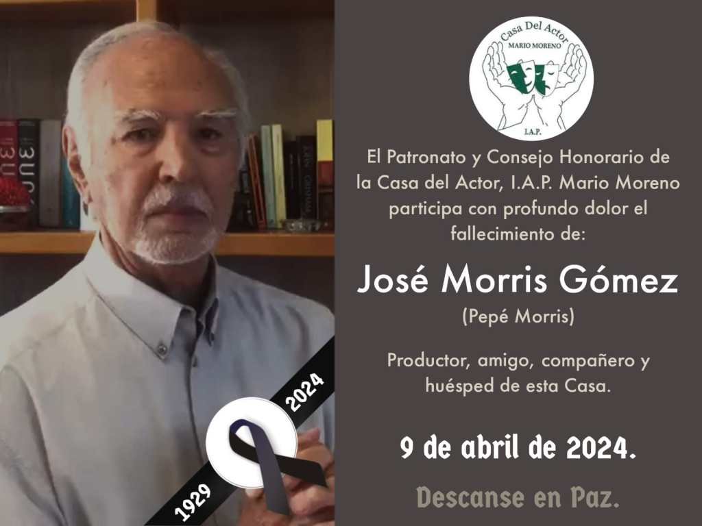 Murió el productor Pepe Morris, fundador de la televisión mexicana - pepe-morris-1024x768