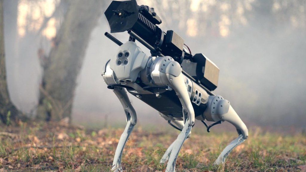 Thermonator, el perro robot con lanzallamas que puedes comprar en Estados Unidos